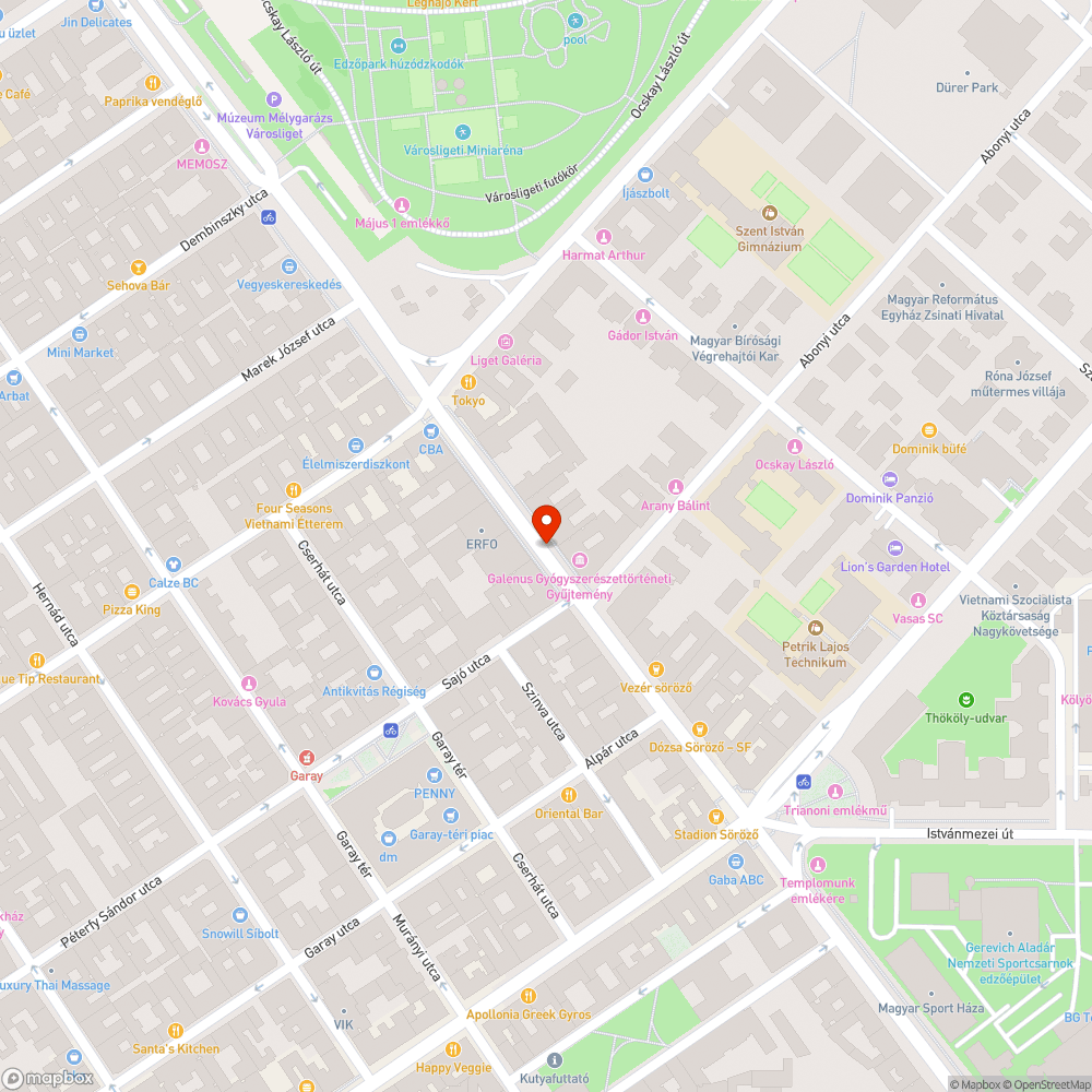 Hiányzó fák a Dózsa György úton bejelentés helye