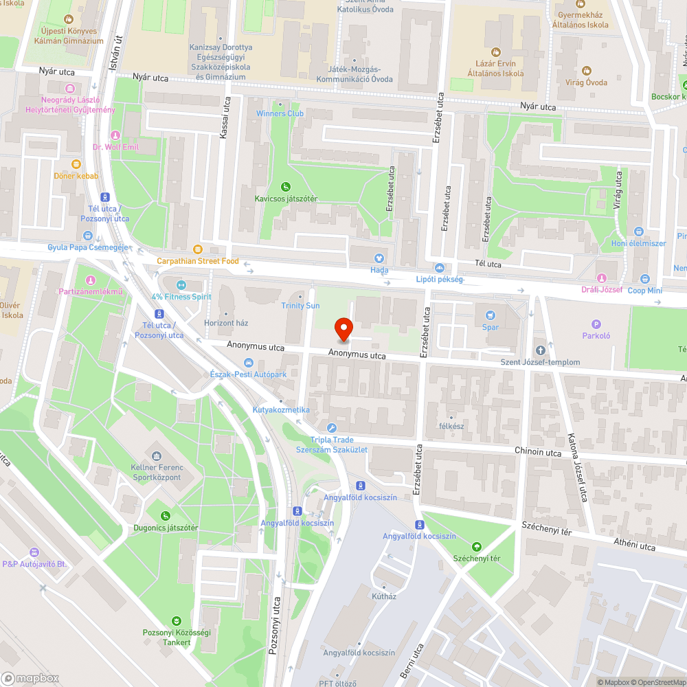 Szabálytalanul parkoló jármű. bejelentés helye