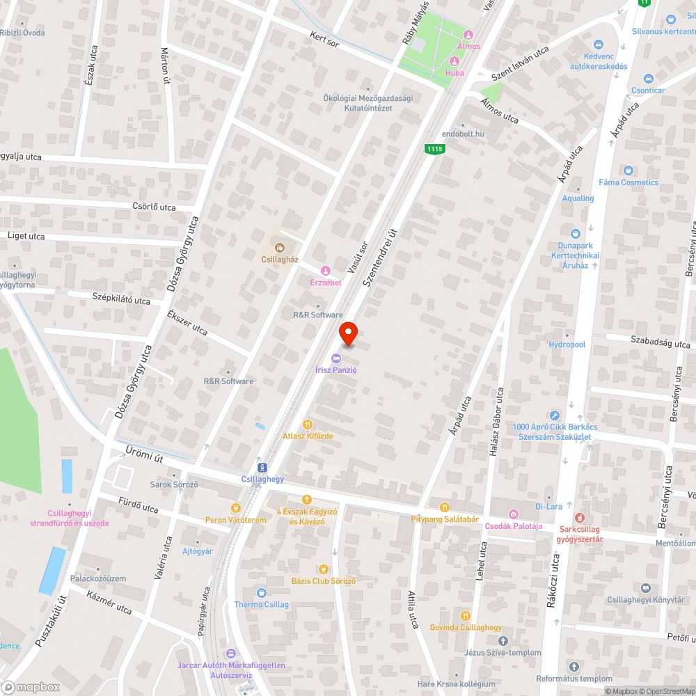 Gazdátlan autó bejelentés helye