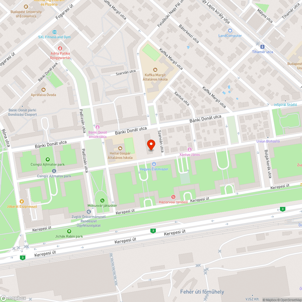 Veszélyes aknafedél az óvodánál bejelentés helye