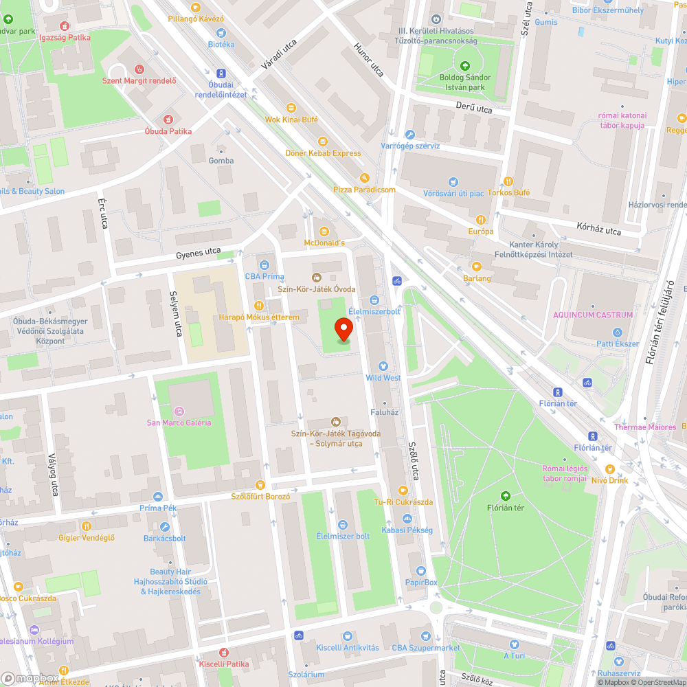 Szemét lerakása Óbuda bejelentés helye