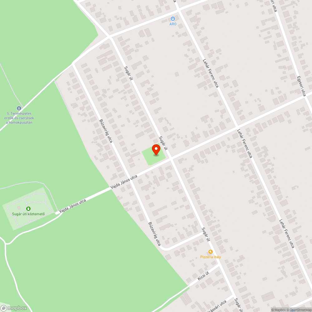 Játszótéren elburjánzott futó növények eltávolítása bejelentés helye