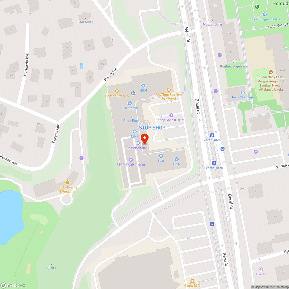 Sötétség bejelentés helye