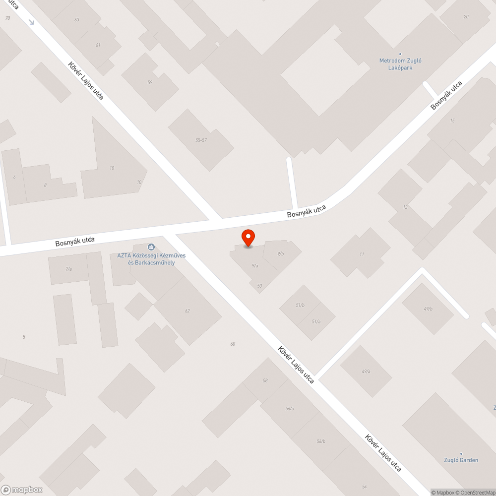 Szétdobált ruhák, szemét bejelentés helye