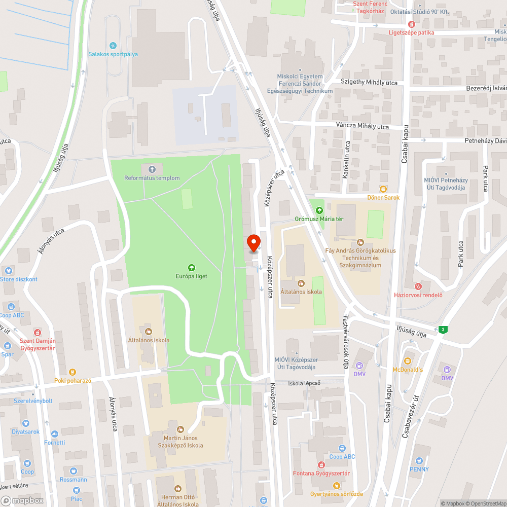 Graffiti eltávolítás bejelentés helye