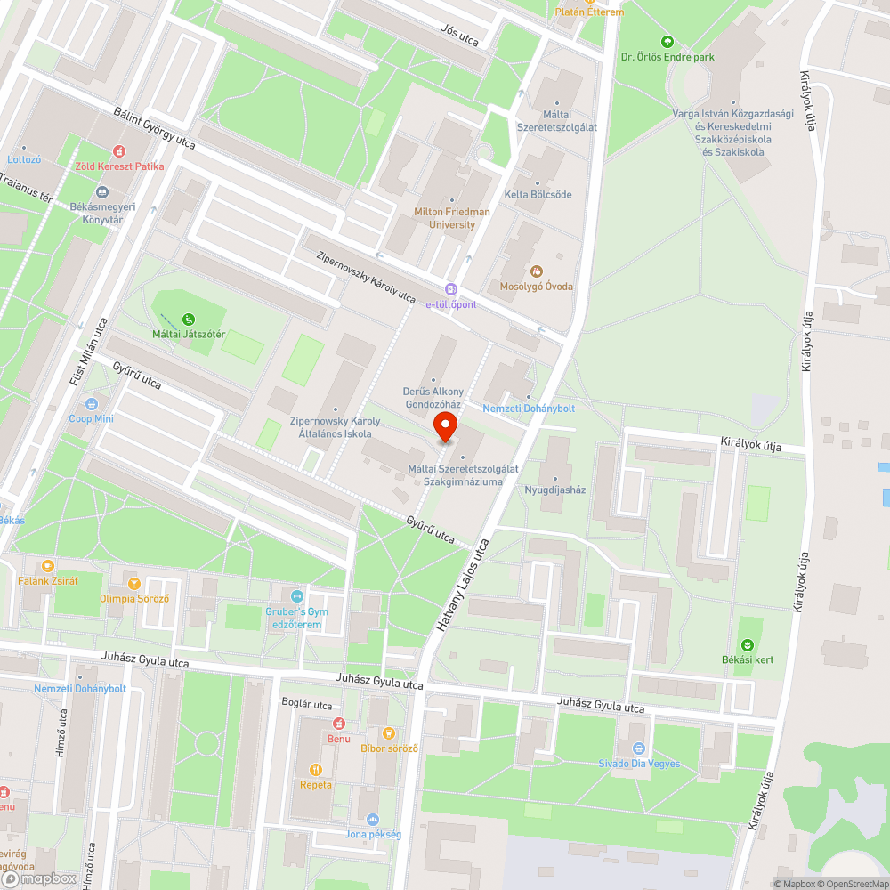 Két víznyelő eldugult bejelentés helye