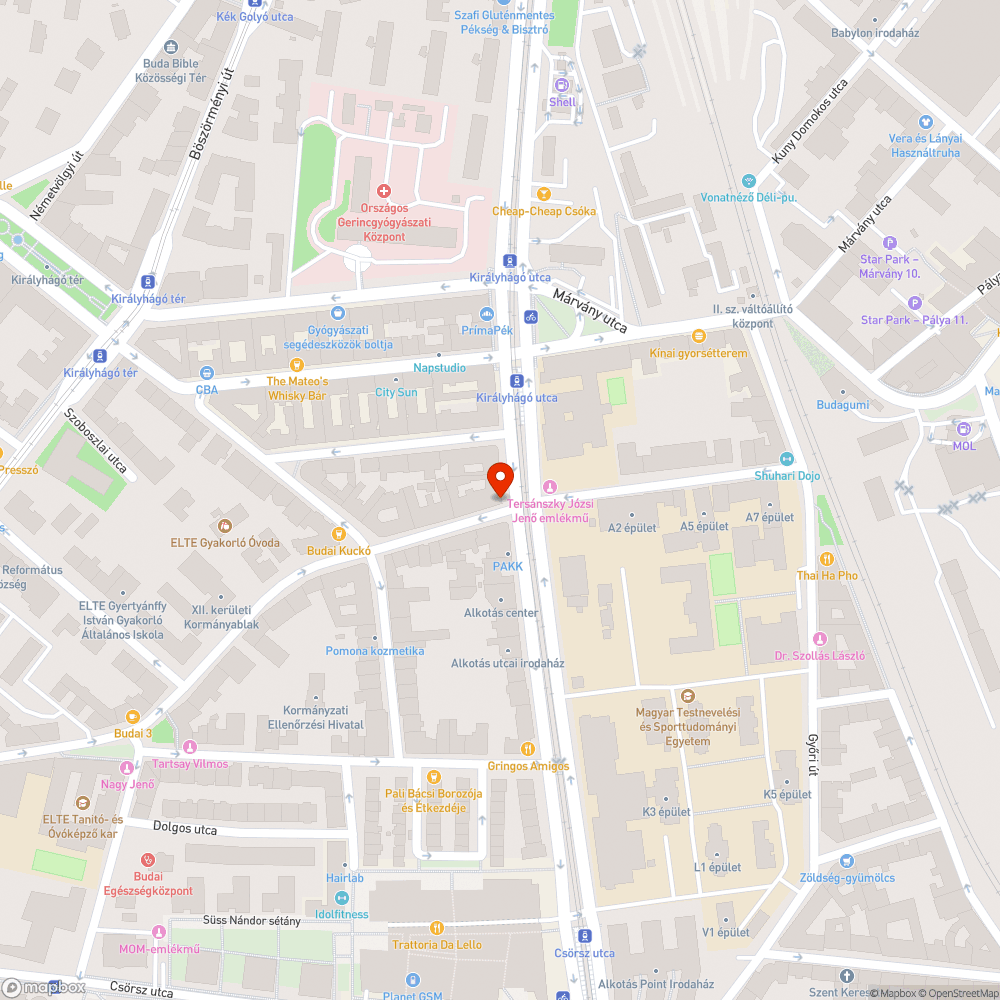 Omlásveszély, balesetveszélyes járda bejelentés helye