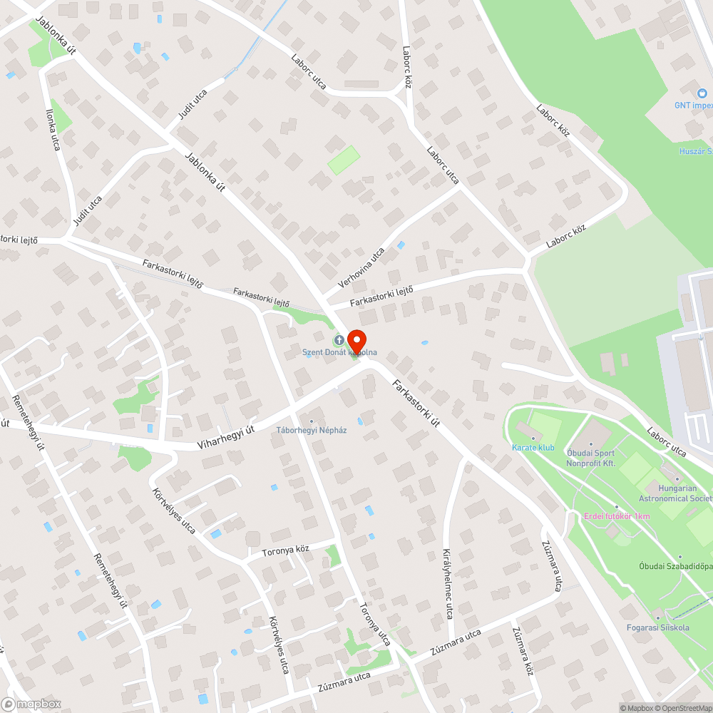 Összetört pad bejelentés helye