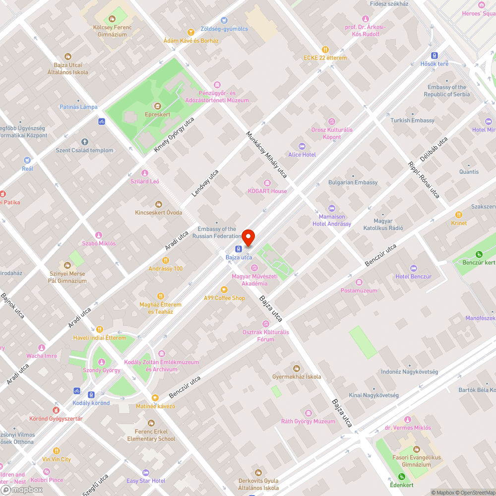 Faültetés bejelentés helye