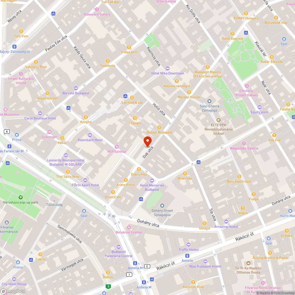 Úthibák bejelentés helye