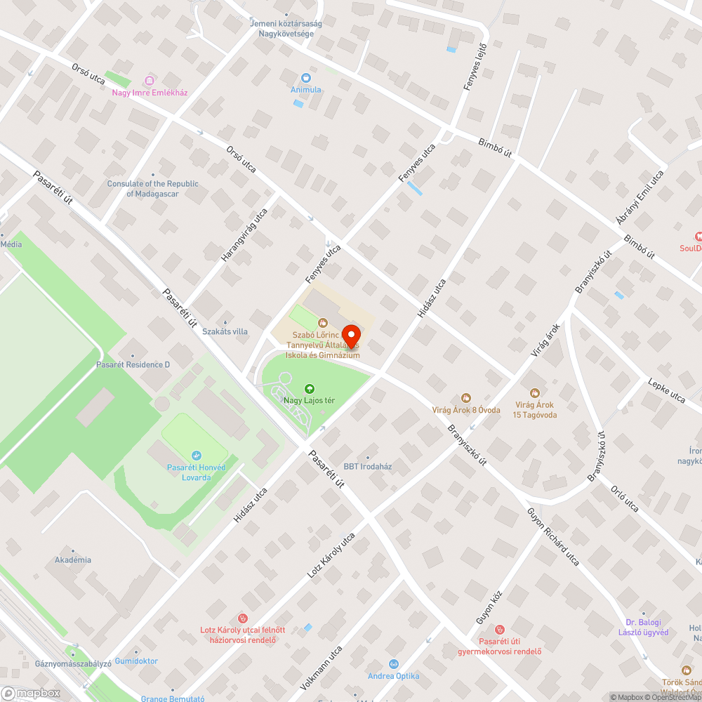 Roncs lerakat bejelentés helye