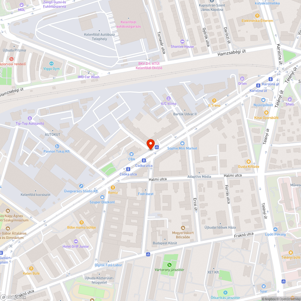 Őszi falevelek rothadtak, sártenger bejelentés helye