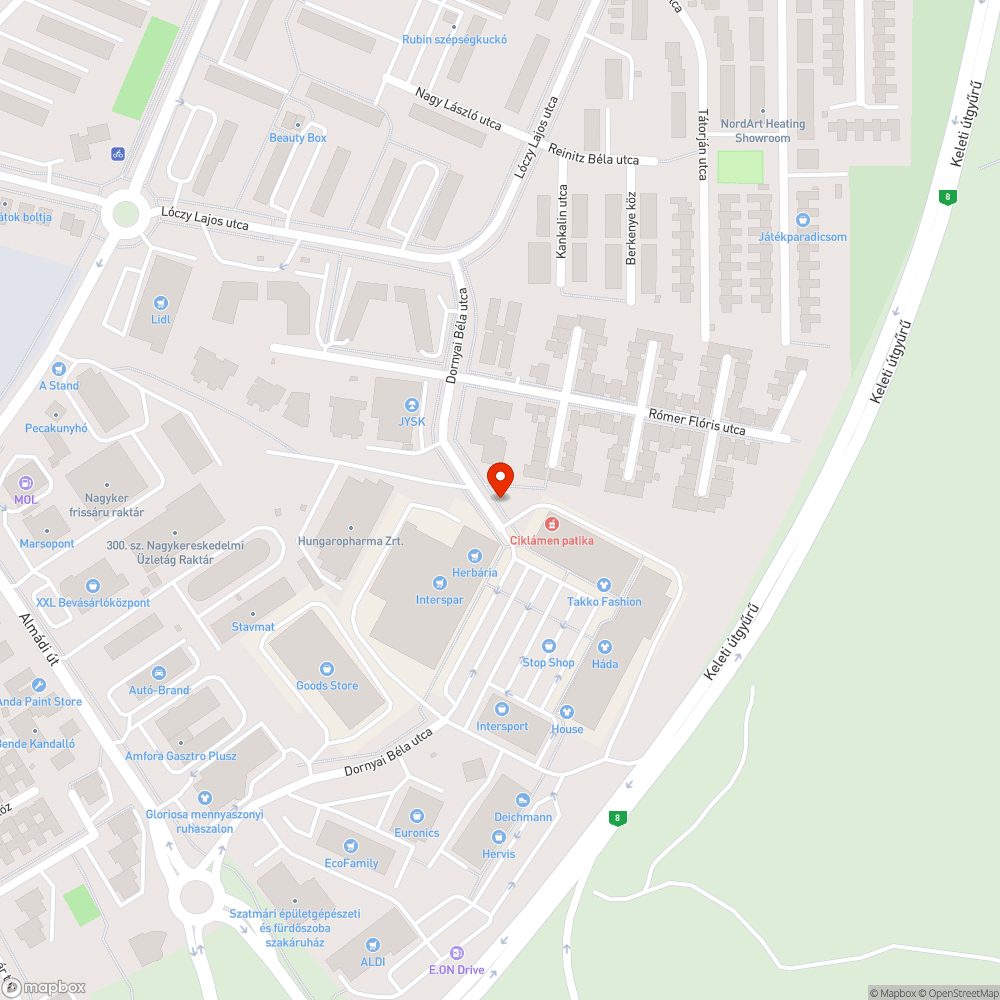 JAD978 és GNT963 bejelentés helye