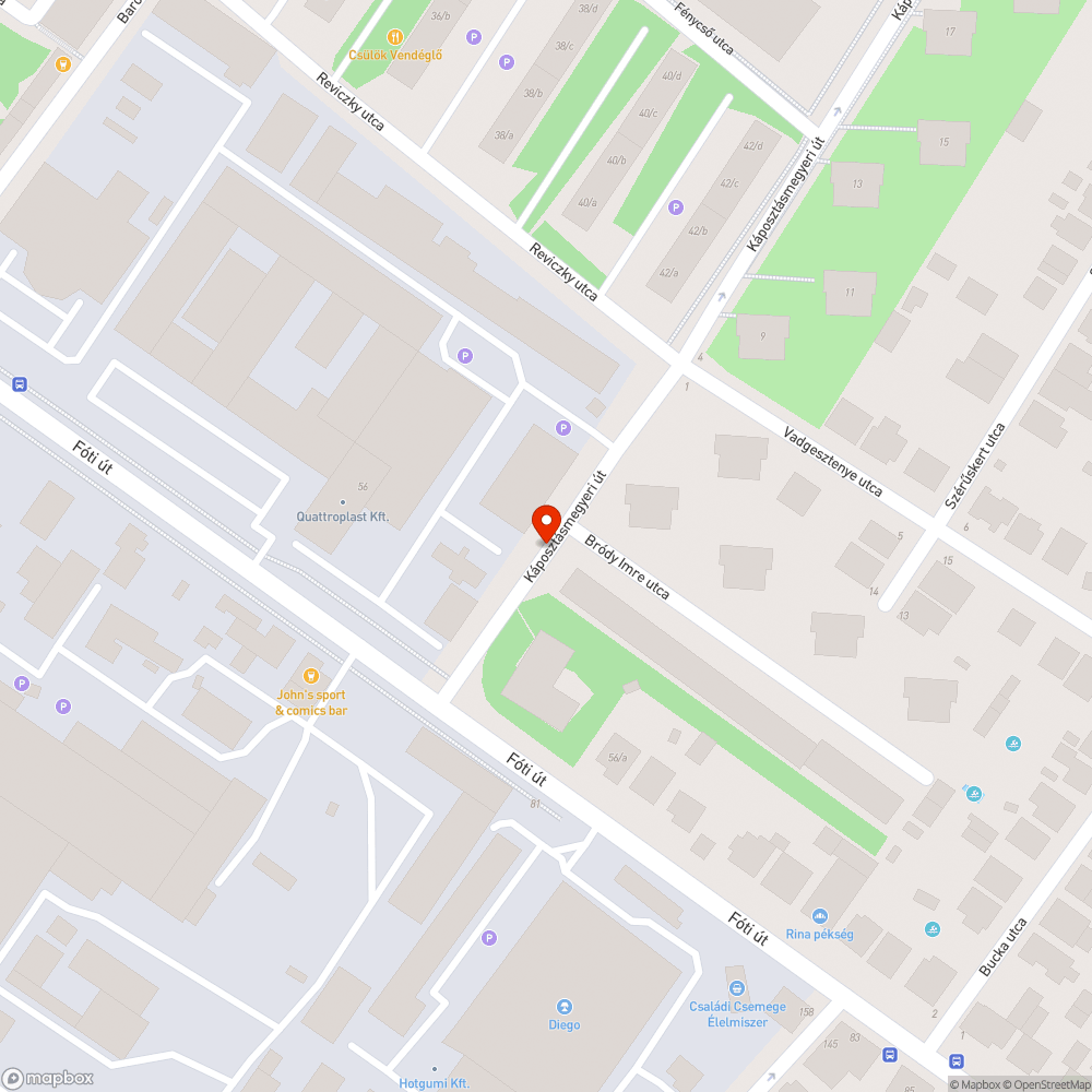 Egyirányúsításra lenne szükség bejelentés helye