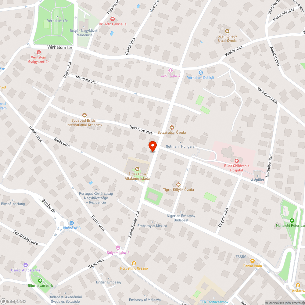 Rendszeres járdán parkolás bejelentés helye