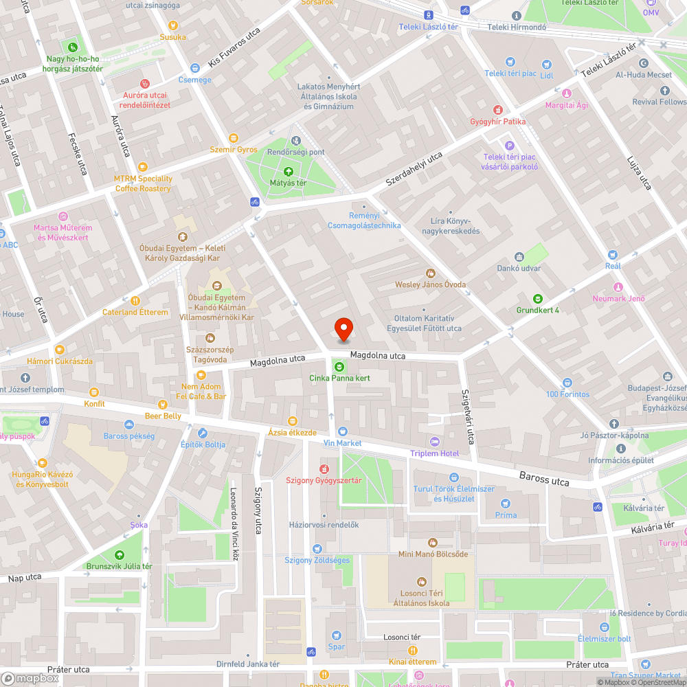 Hiányzó utcanévtábla bejelentés helye