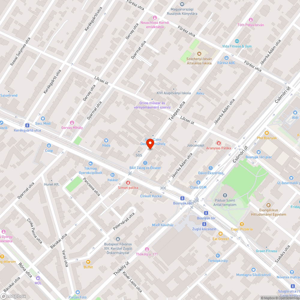 Nem pótolt fa bejelentés helye