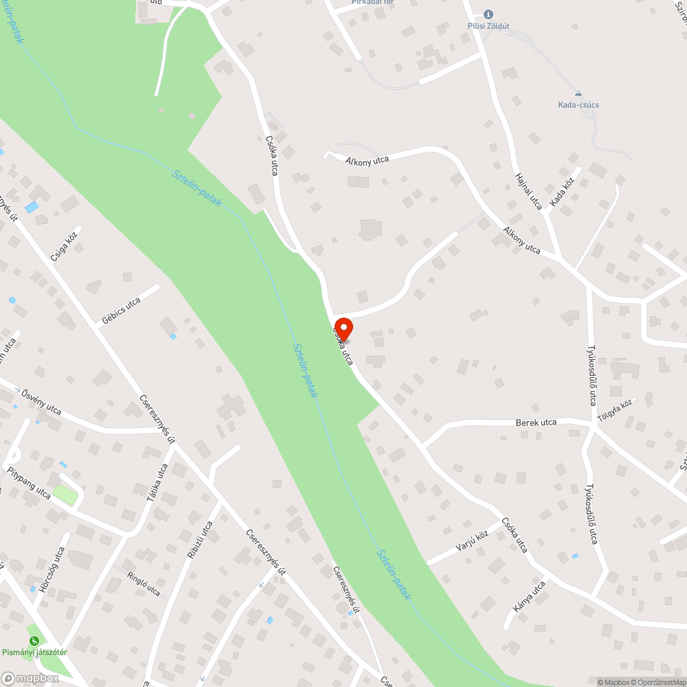 Vizszivargas csóka utca bejelentés helye