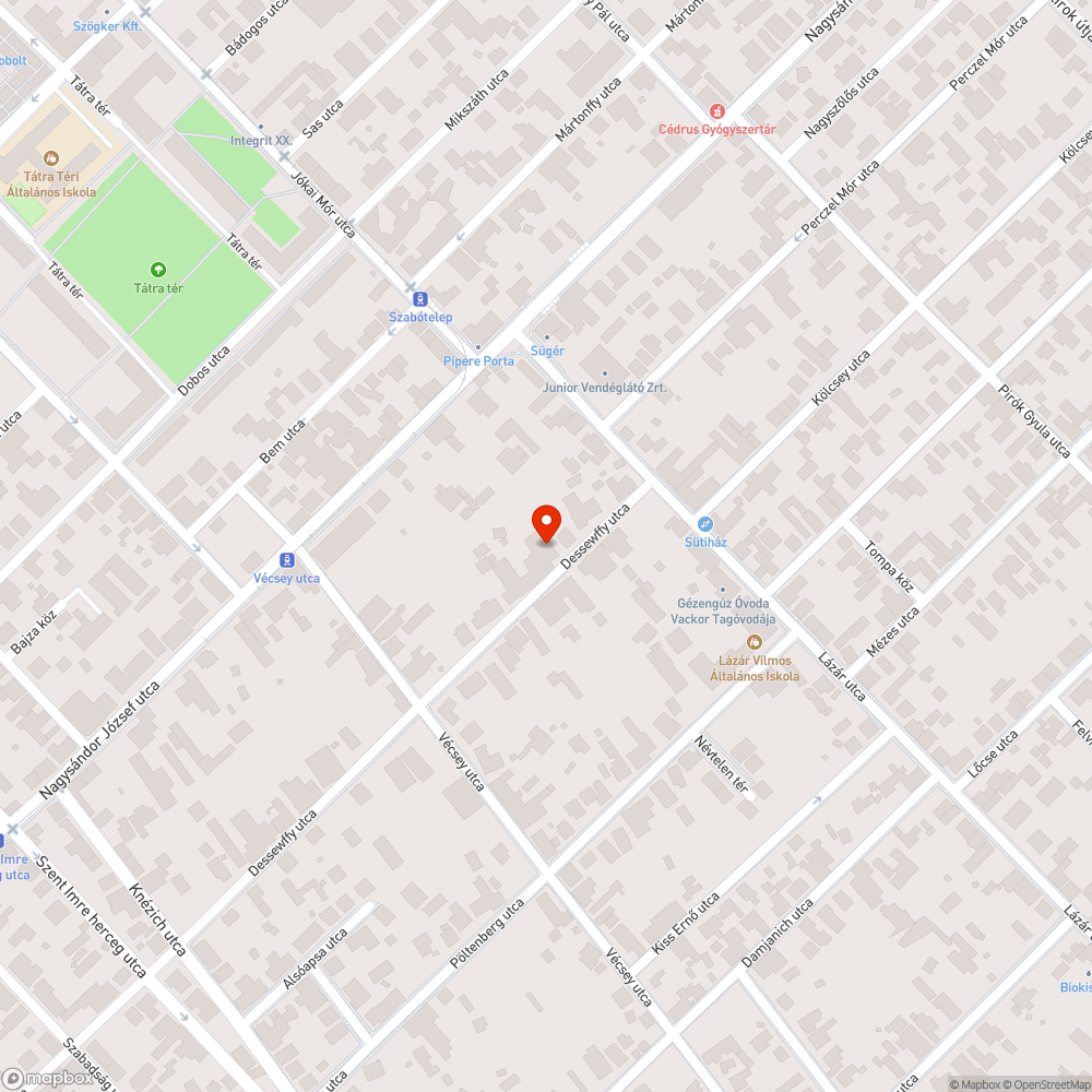 XX. kerület Dessewffy u. 77. előtt 3-4 kátyú van egymás mellett. bejelentés helye