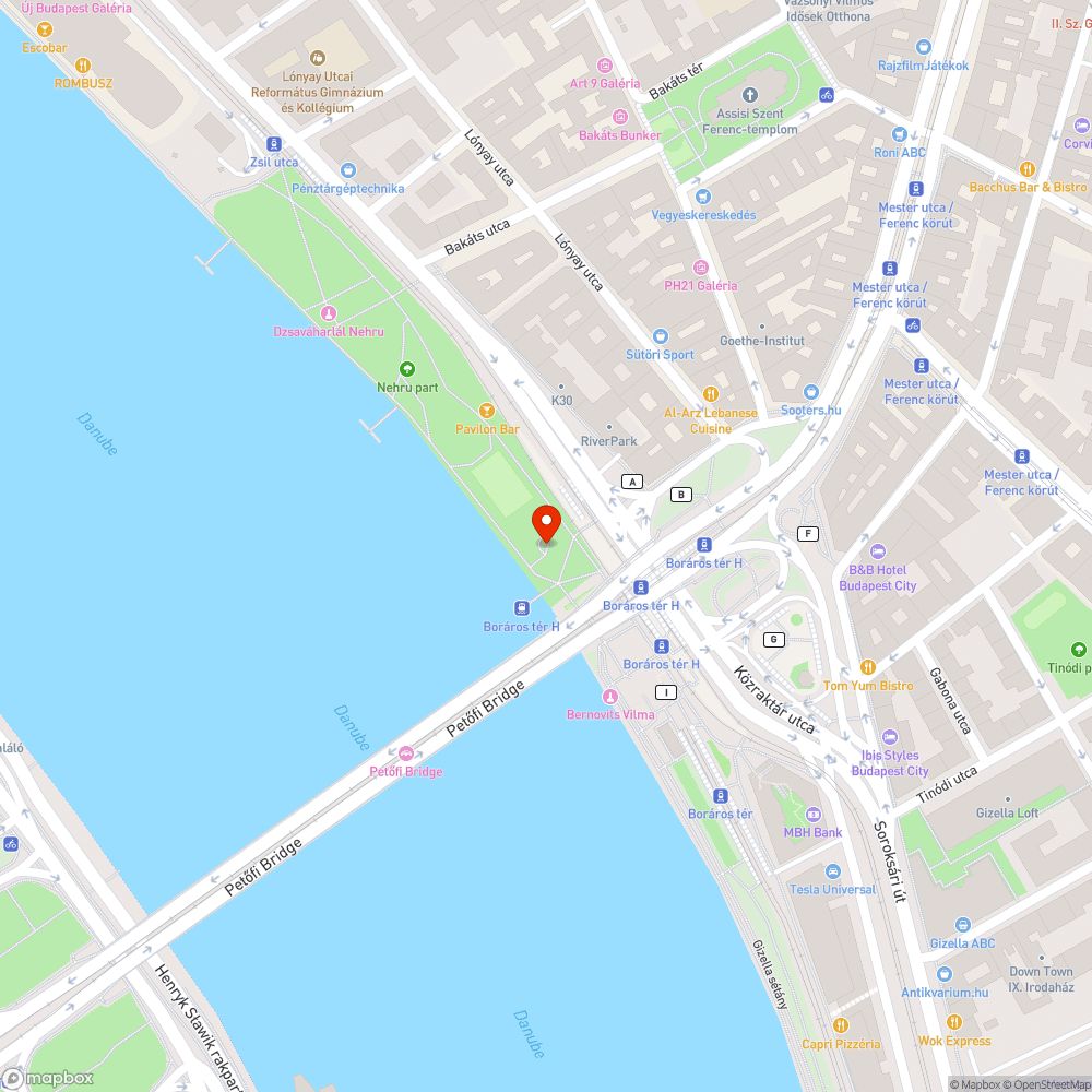 Betonasztal lekukázva bejelentés helye