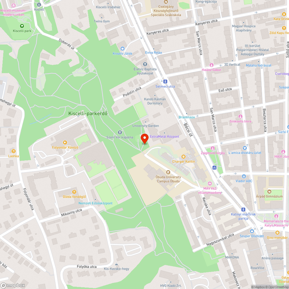 Szemét az erdőben bejelentés helye