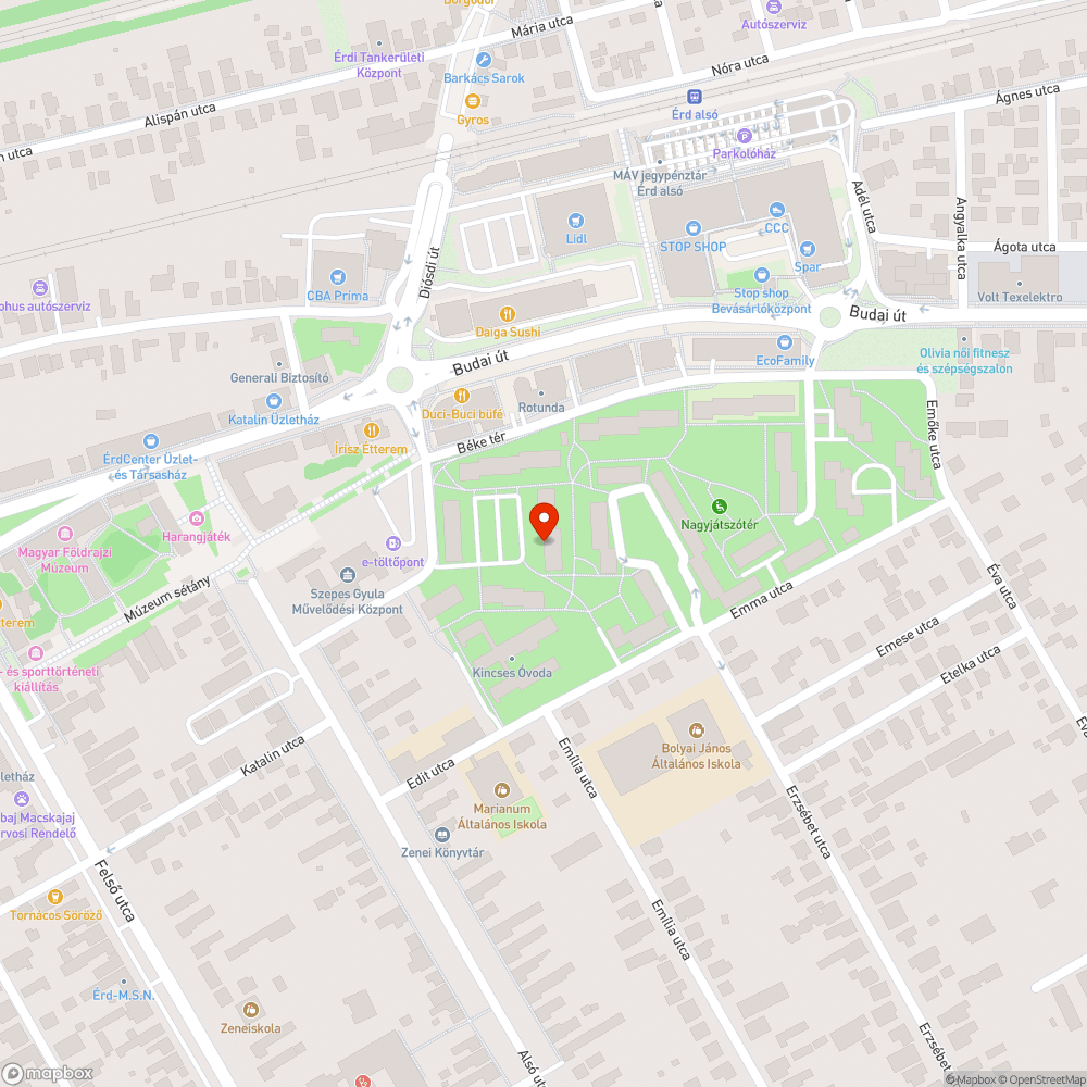 Eldugott esővíz-elvezetés bejelentés helye