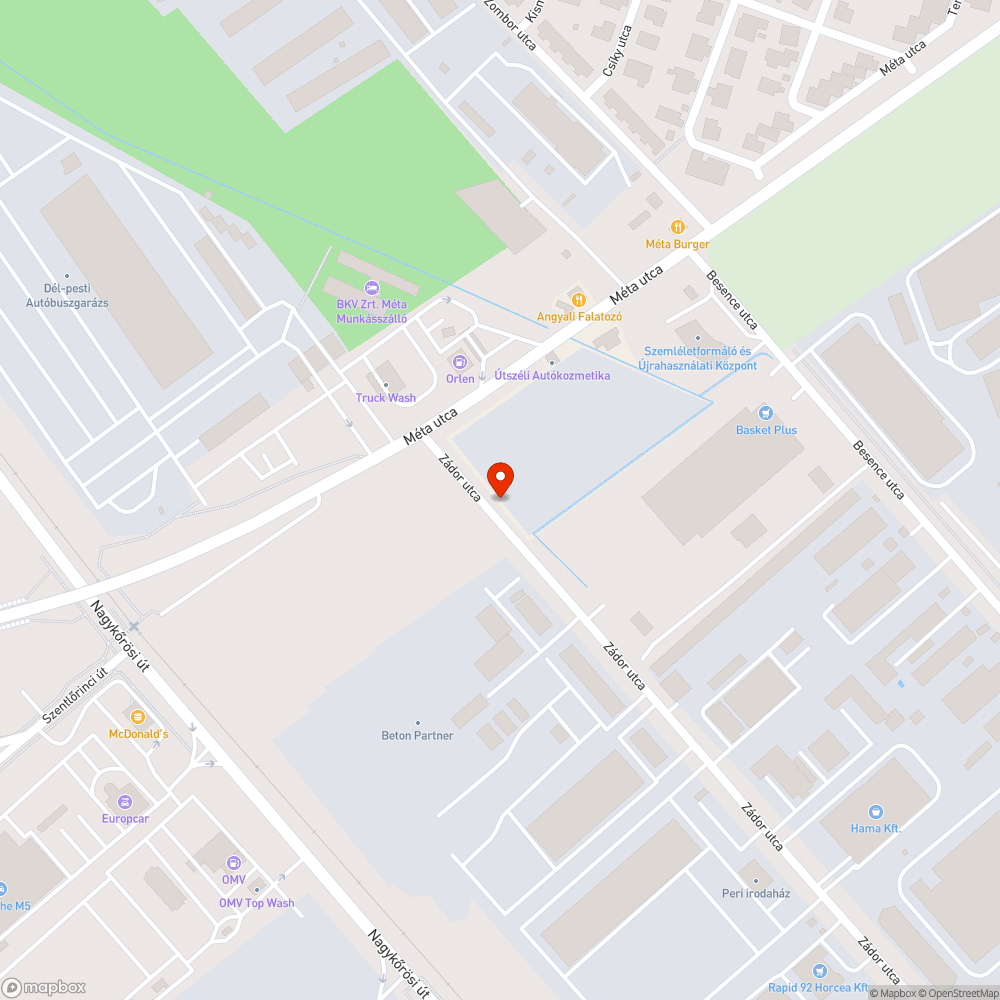 Elhagyott sárga Suzuki bejelentés helye