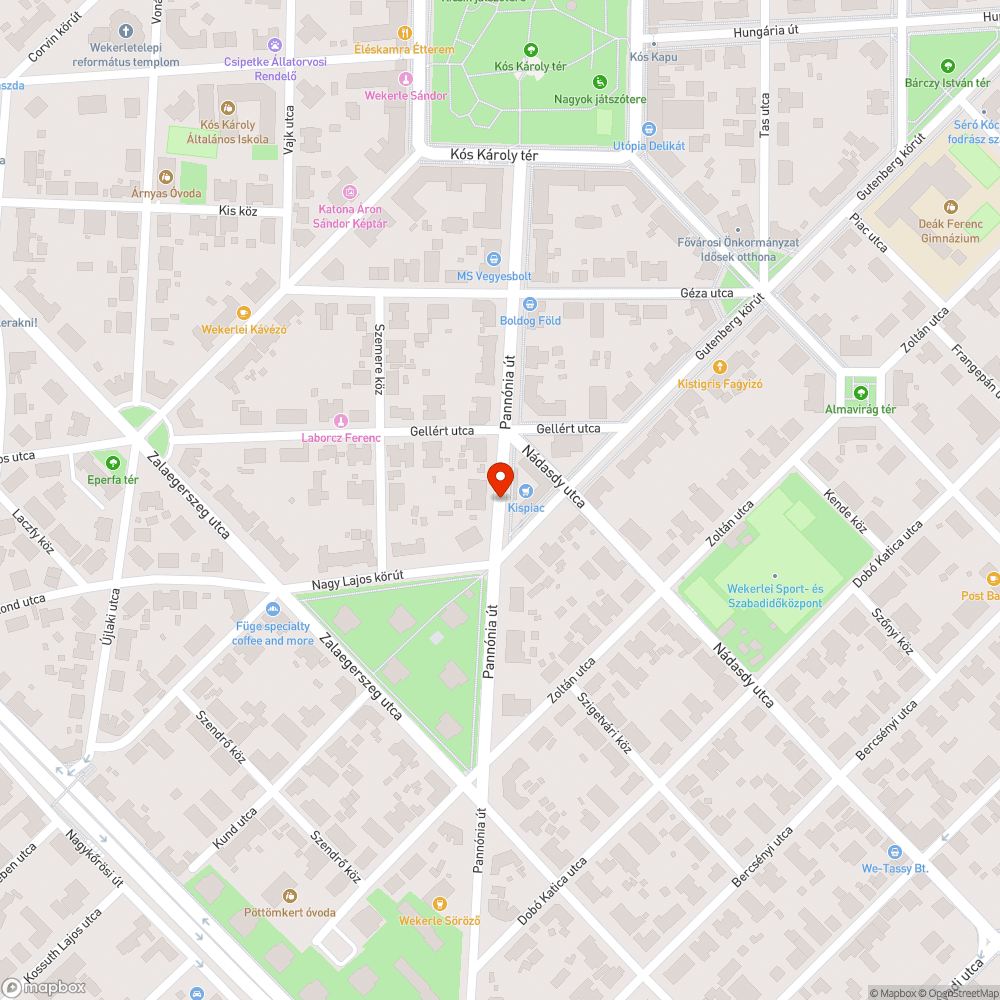 Terelőoszlop bejelentés helye