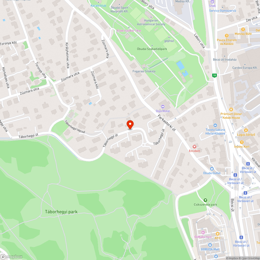 Szabálytalanul parkoló autók bejelentés helye