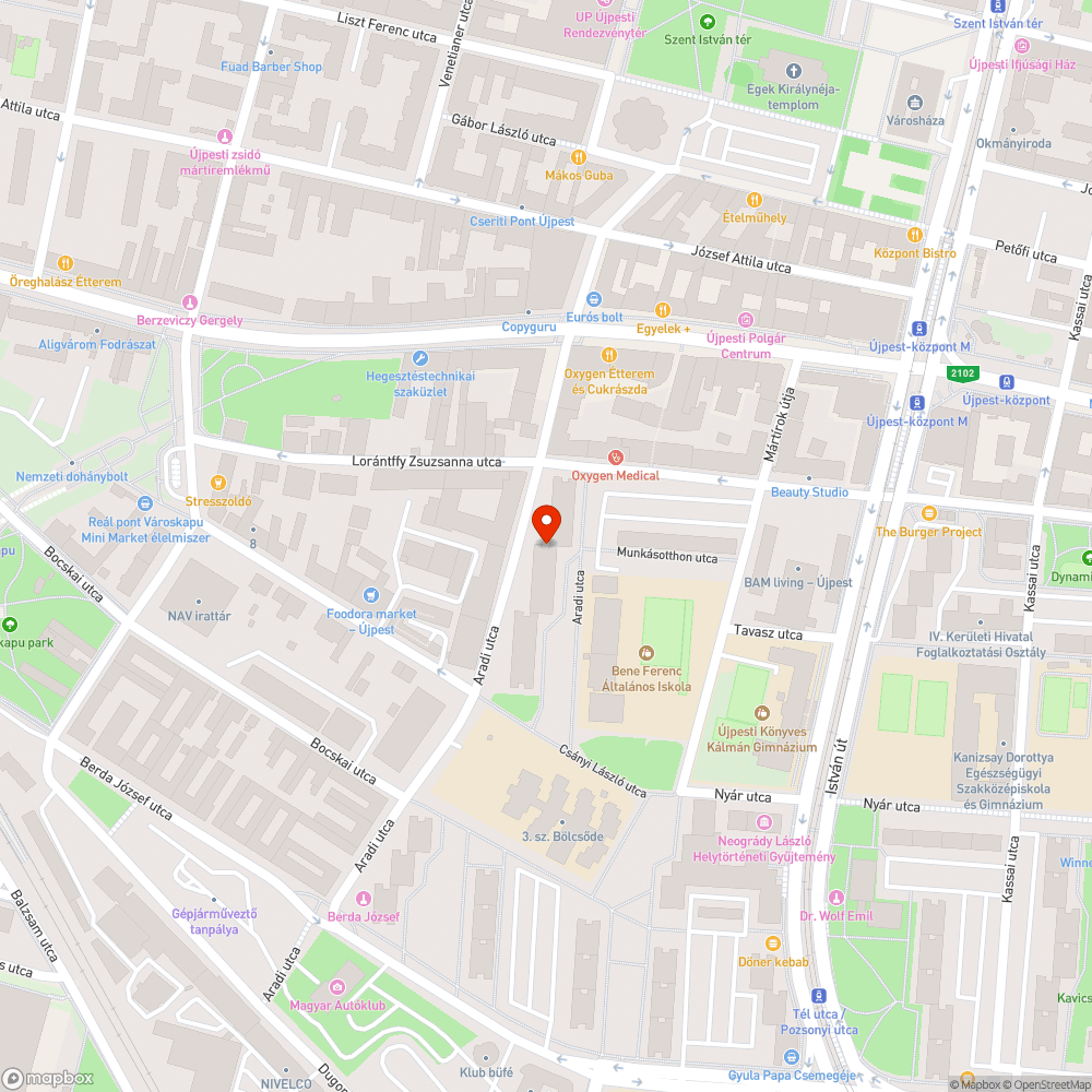 Emberi végtermék és szennyezett kendők bejelentés helye