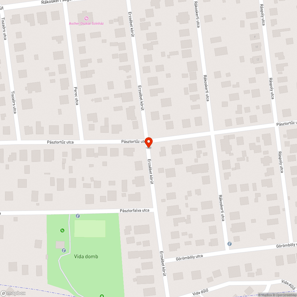 Hatalmas kátyúk bejelentés helye