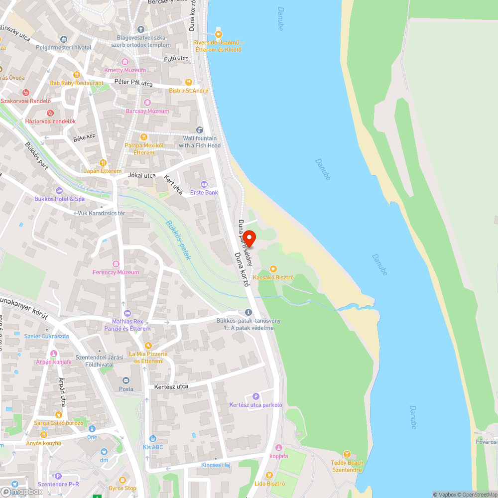 Roncs kerékpár a Duna-korzón bejelentés helye