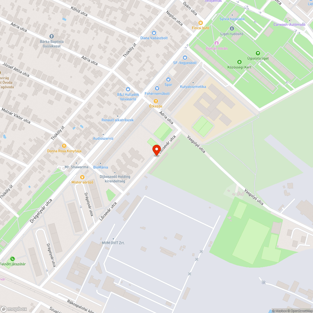 Szürke Audi A4 bejelentés helye