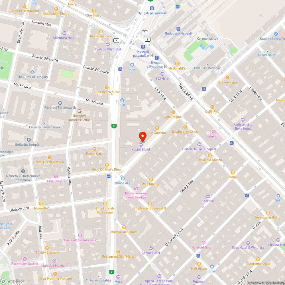 Roncs autó bejelentés helye