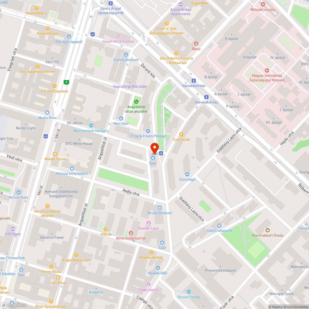 Felújítás után sittes a környék bejelentés helye