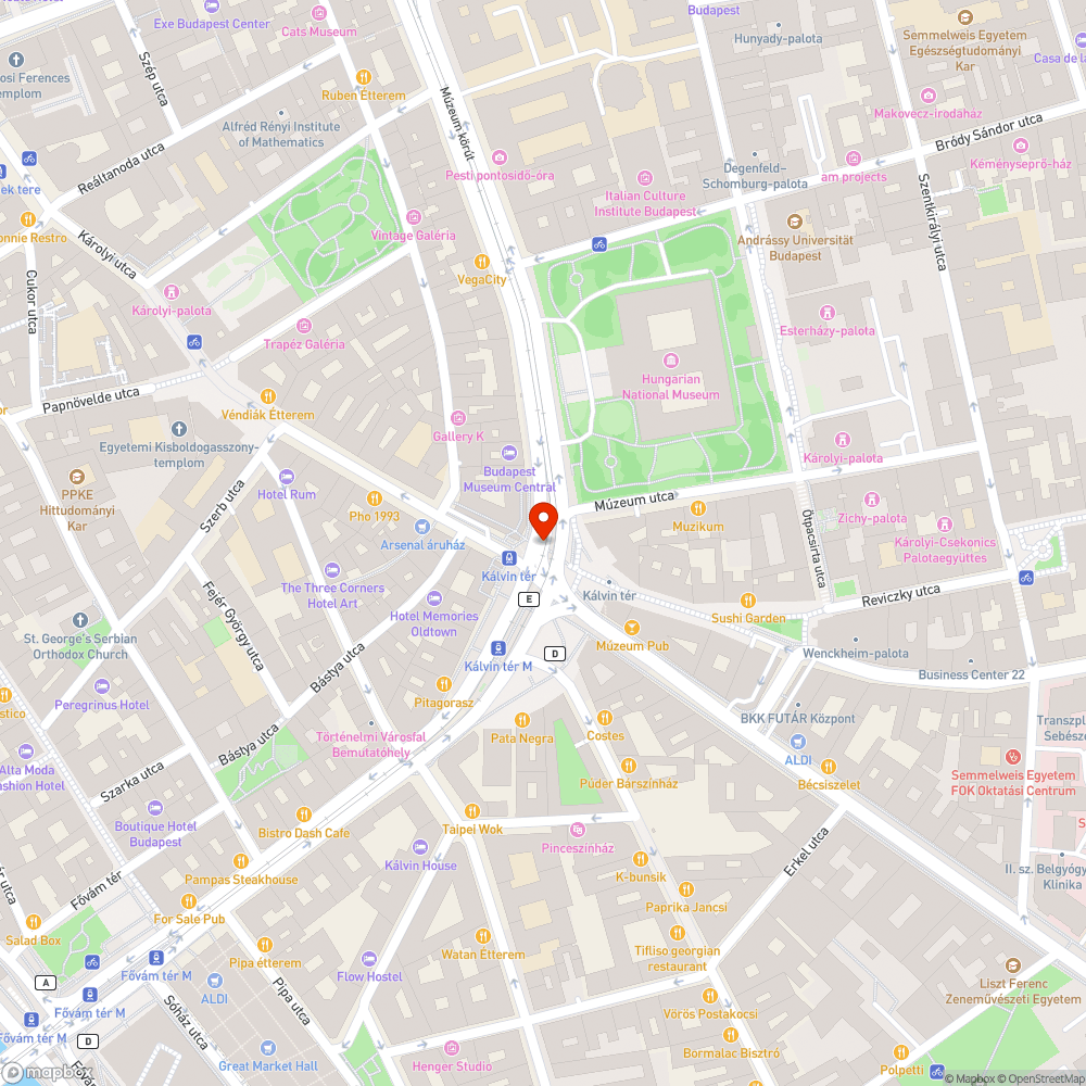 Rengeteg kiégett neon bejelentés helye