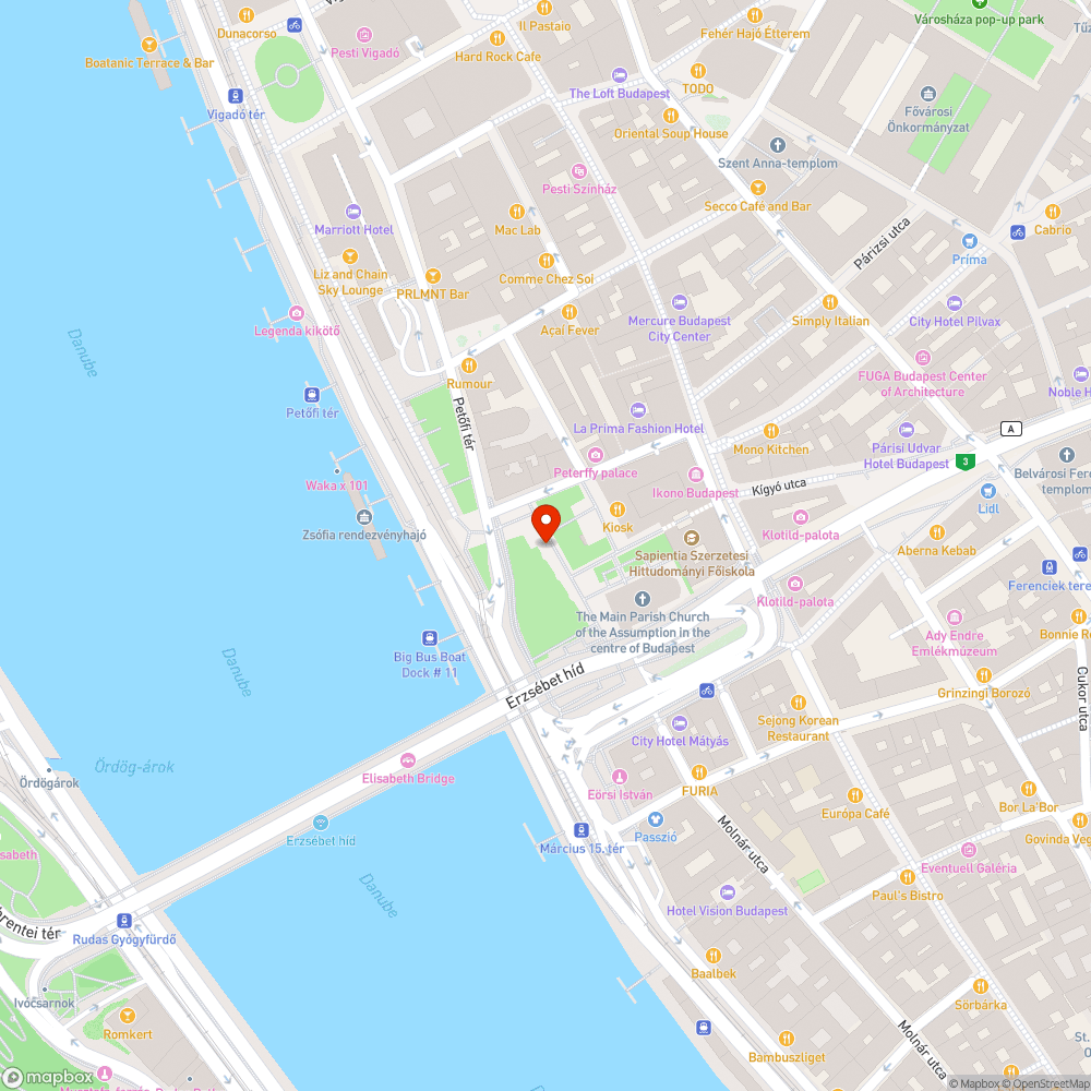 Graffiti bejelentés helye