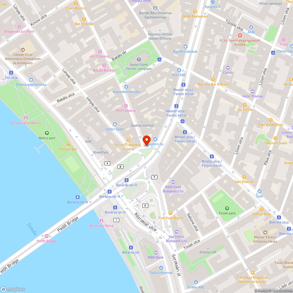 Boráros téri tábla bejelentés helye