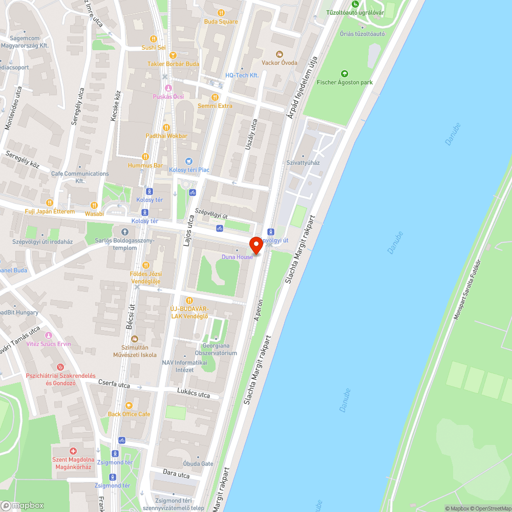 Fatámasztó romok bejelentés helye