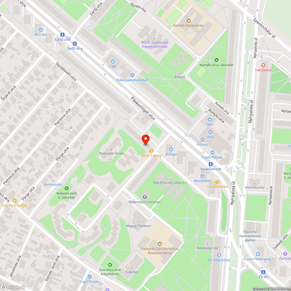 Sérült gépjárművek bejelentés helye