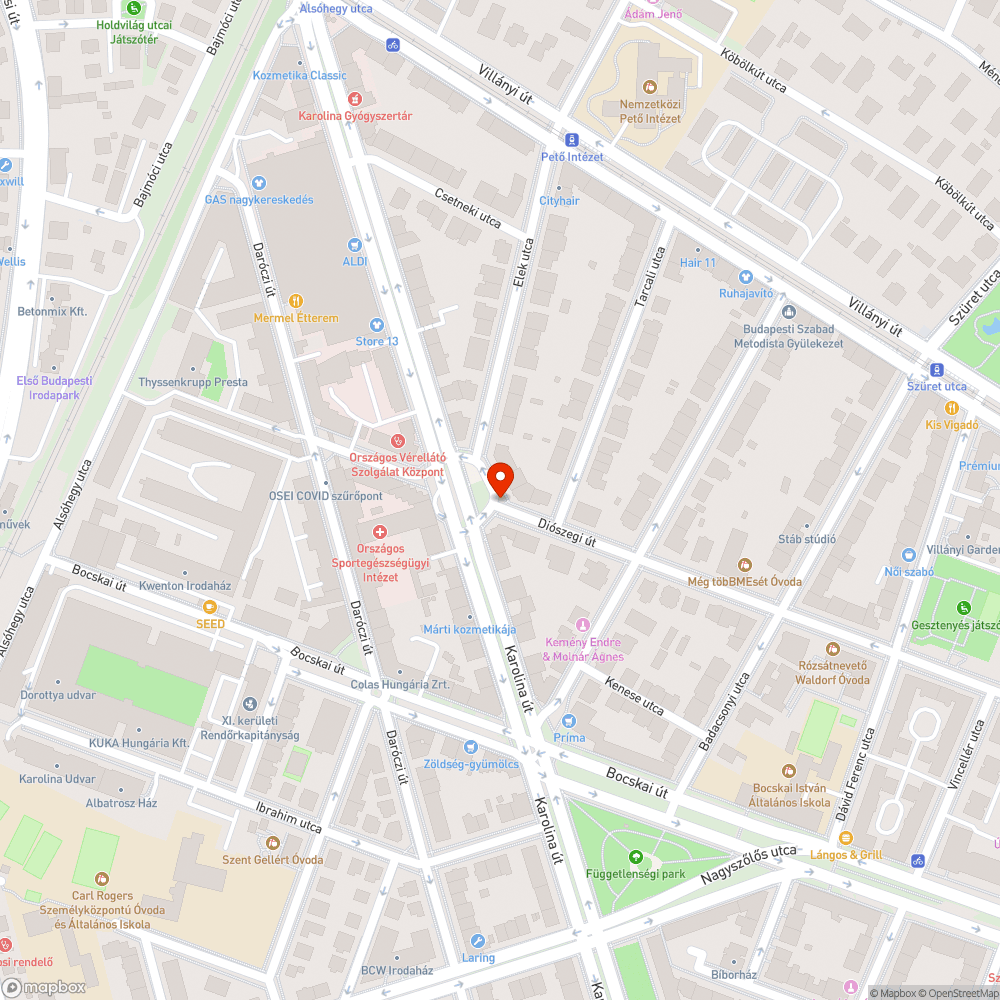 Botlás veszély bejelentés helye