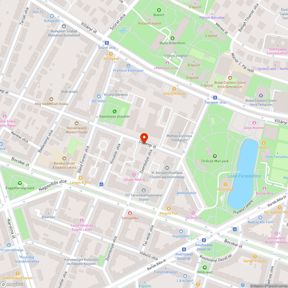 A fedlap ok bejelentés helye