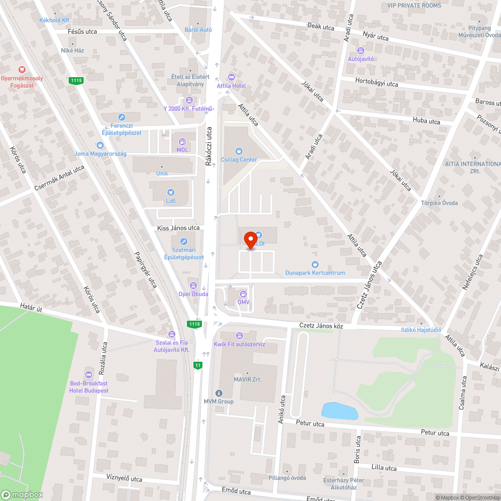 Kiégett LED lámpa bejelentés helye