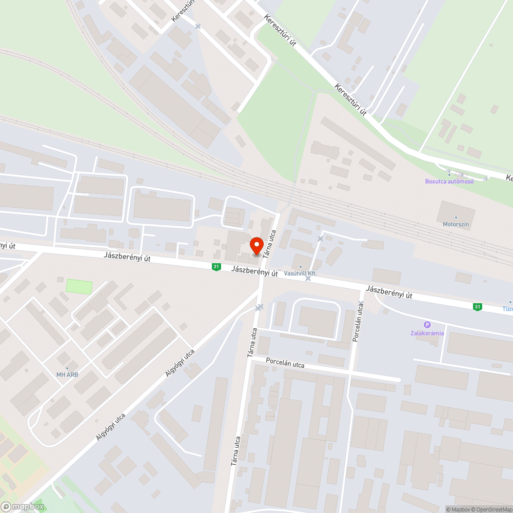 Megsüllyedt Telekomos fedlap a járdában bejelentés helye