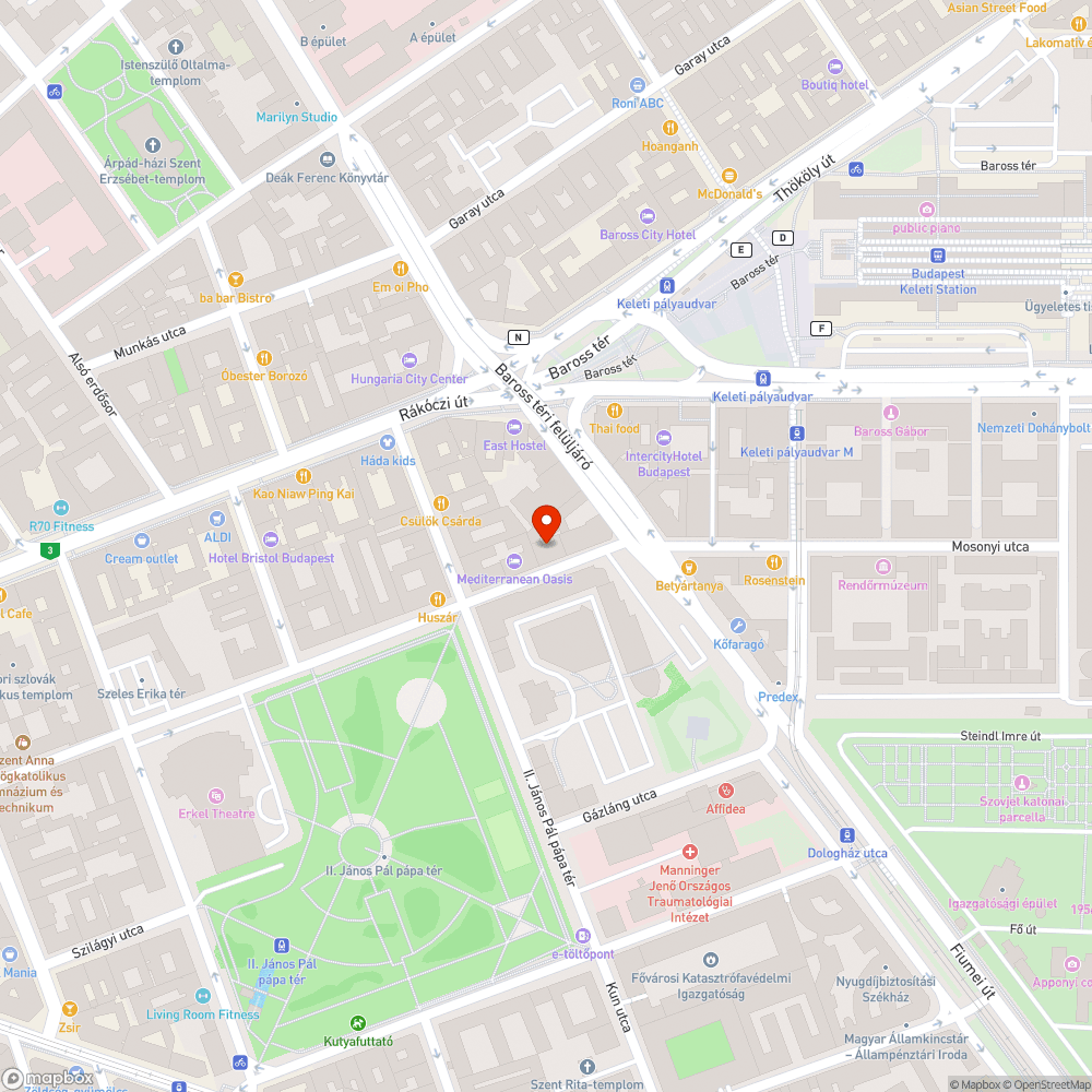 Balesetveszélyes pincelejáró bejelentés helye