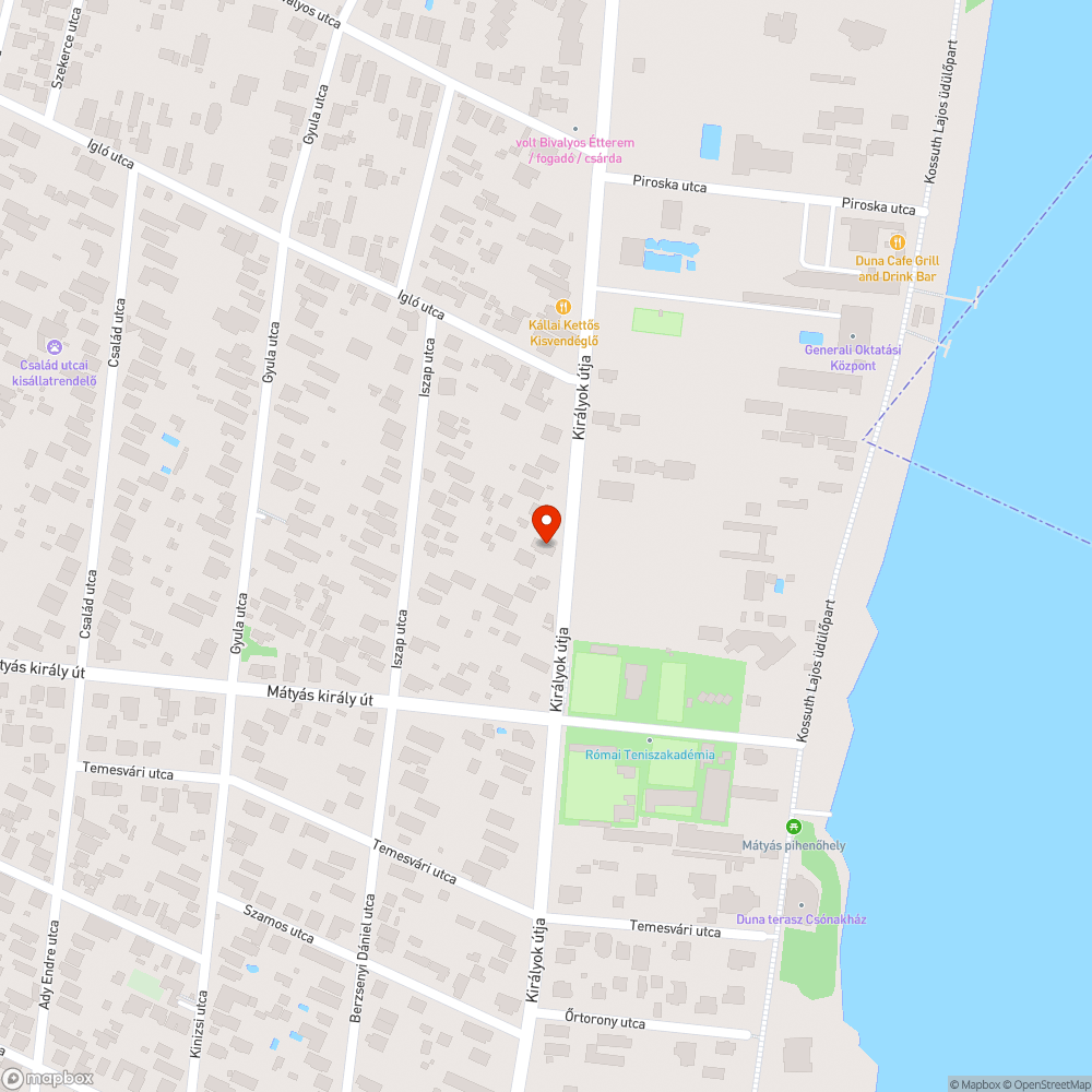 Tötrött jármű a zöldterületen bejelentés helye