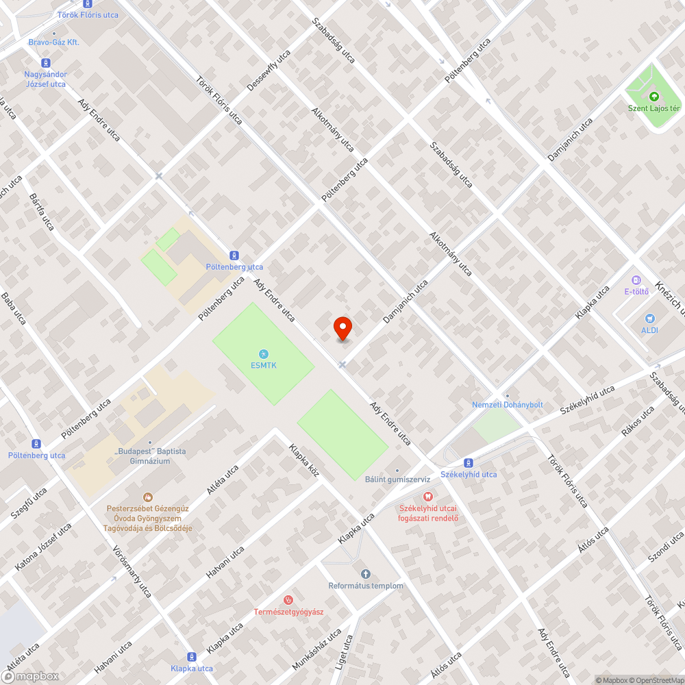 Bokros szemét bejelentés helye