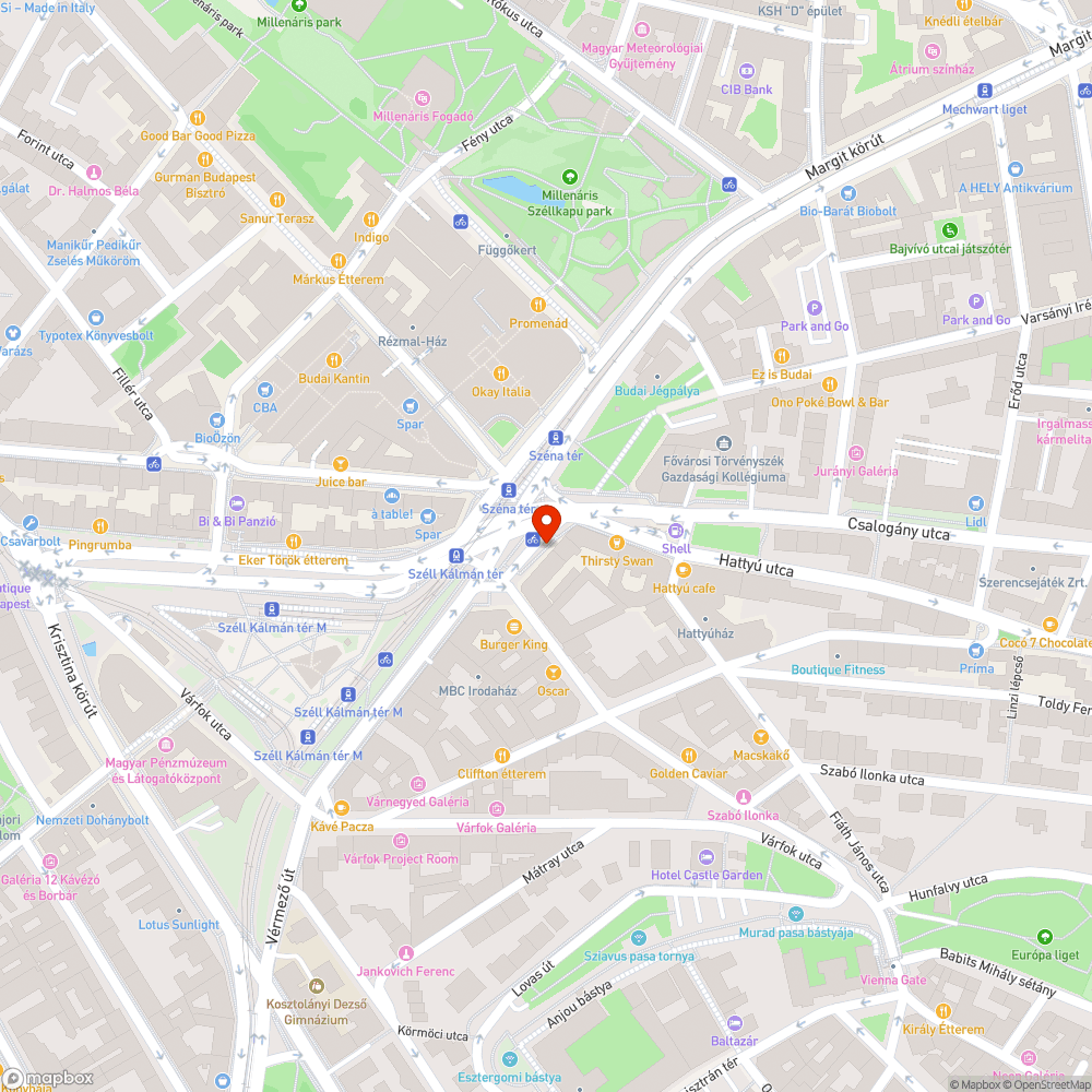 Hiányzó elzárócsap fedél - Széna tér bejelentés helye