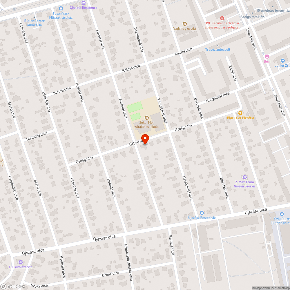 Csepegő tűzcsap bejelentés helye