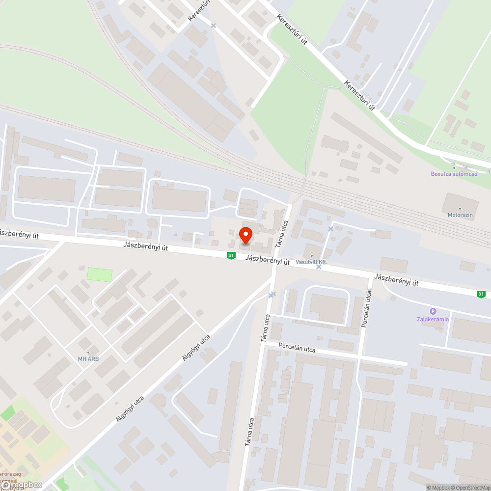 Leromlott környezetű közmű bejelentés helye